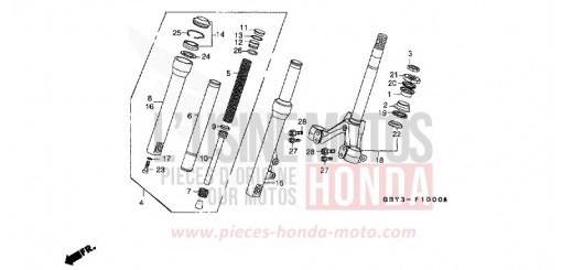 GABEL, VORNE SH50T de 1996